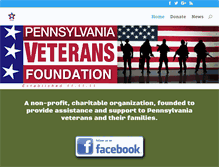 Tablet Screenshot of paveterans.org